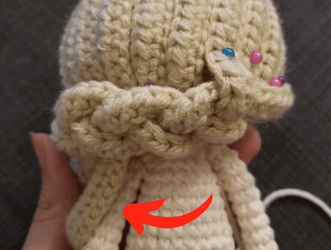 Braid Amigurumi Doll Hair Tutorial