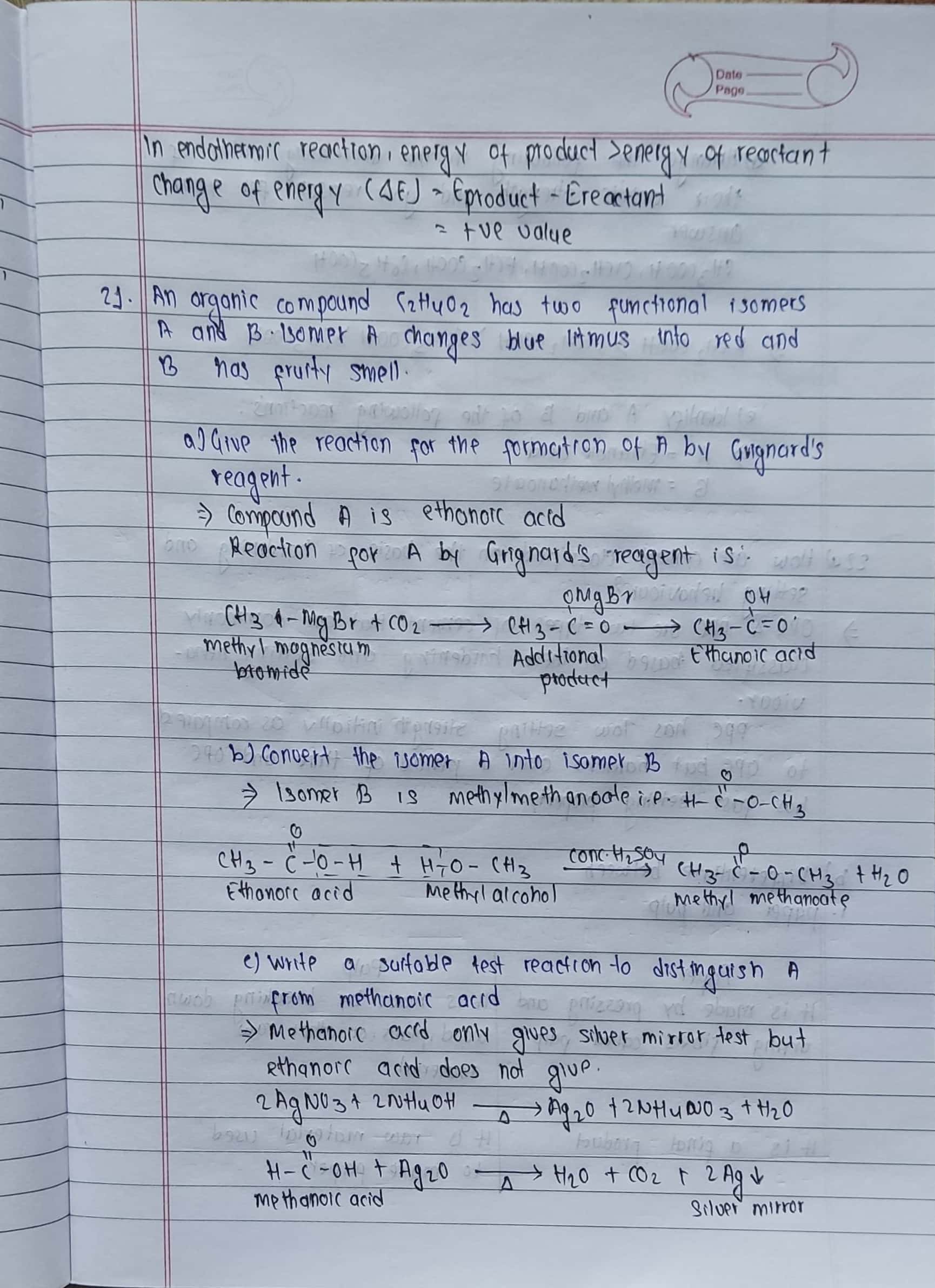 Class 12 Chemistry Model Question 2023(2080) Solution