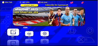 Download eFootball ISO 2023 PES PPSSPP Update Real Face Realistis Graphics HD And New Kits 2023-2024