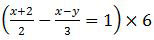 Menyederhanakan persamaan linear dalam bentuk pecahan