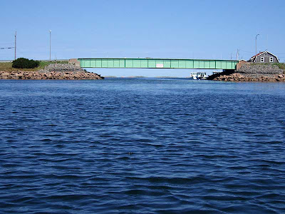  We paddled right out into the bay and under the bridge just to see what was on the other side.