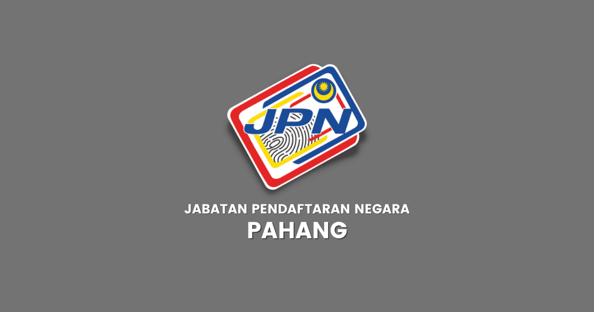 Jabatan Pendaftaran Negara Negeri Pahang