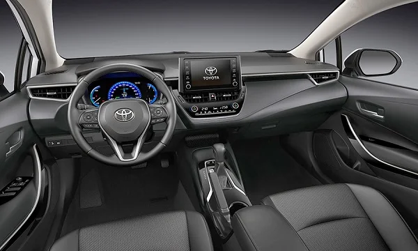 Interior Toyota Corolla 2020