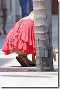 Ali Larter upskirt 1