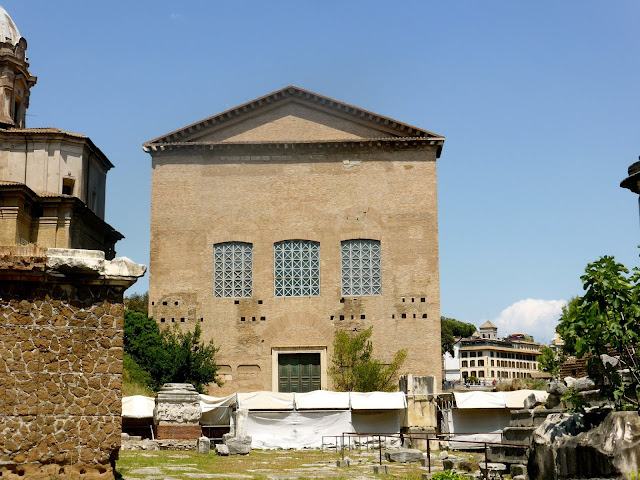 Roma-Foro romano-Curia