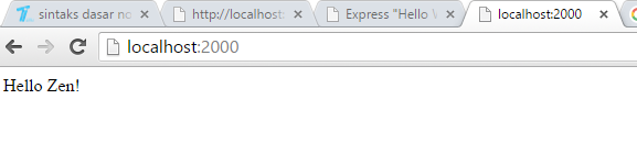 Cara Menginstal NodeJs dan Framework Express di Windows