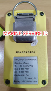 personal gas detector di kapal laut