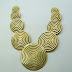 Beautiful necklace in unique style 