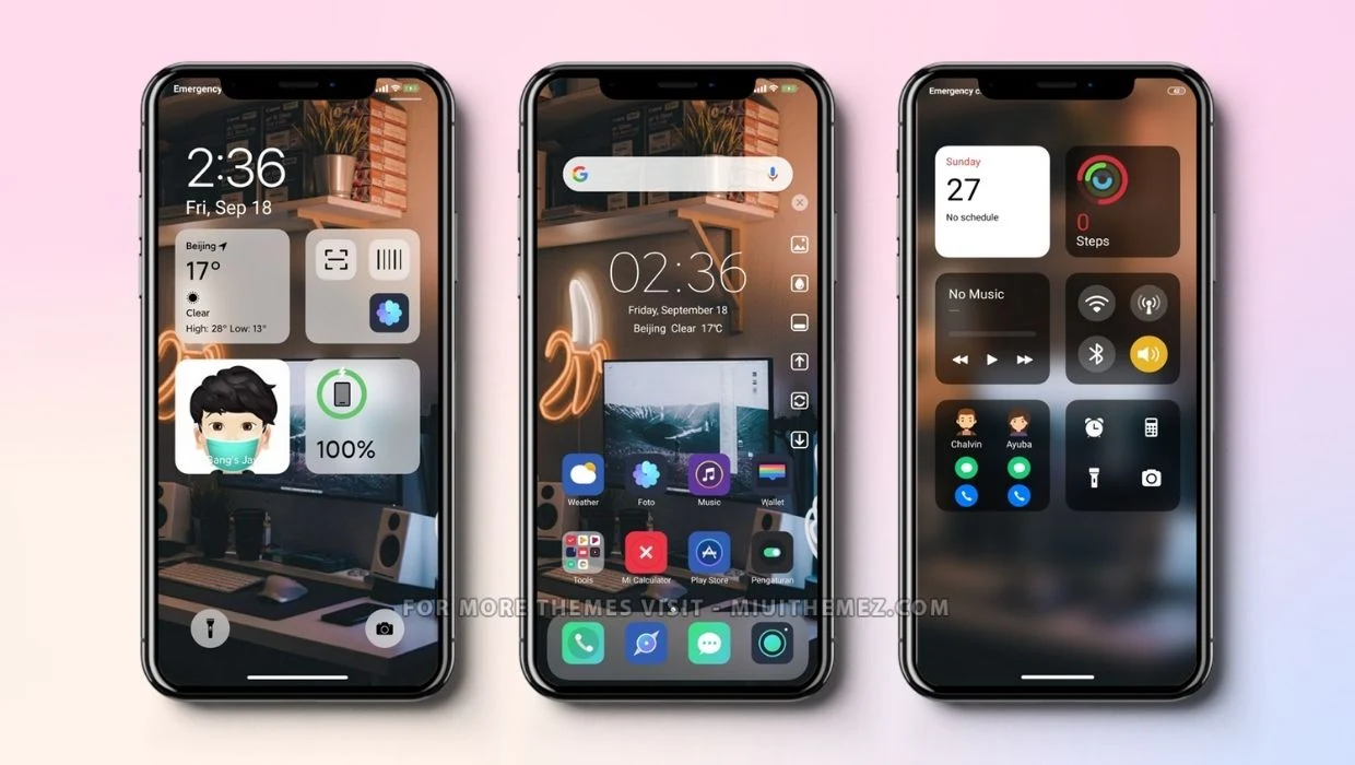 iPhone Xs Max MIUI Theme