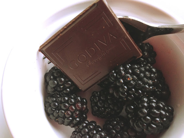 godiva chocolate blackberries