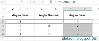 cara cepat untuk mengubah angka romawi menjadi angka biasa