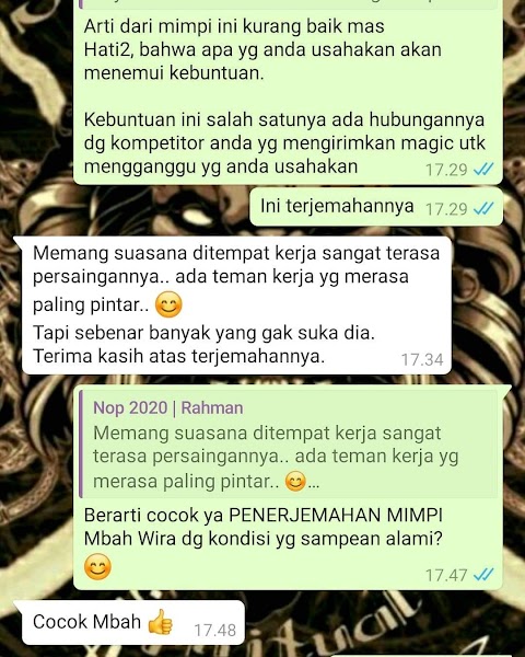 Jasa pembacaan mimpi