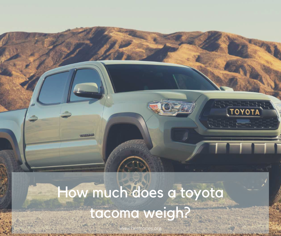 How much does a toyota tacoma weigh?
