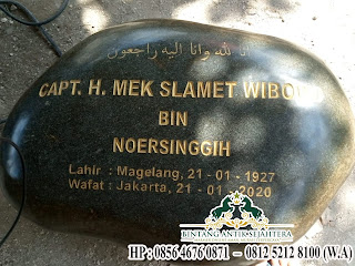 Nisan Batu Kali | Jual Nisan Pemakaman Pusat Tulungagung