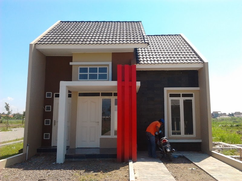 Gambar Rumah Minimalis 2 Lantai Type 36/72, Motif Populer!