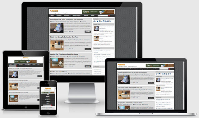 DOWNLOAD ASTEROID RESPONSIVE BLOGGER TEMPLATES FREE