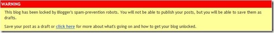 blogger spam