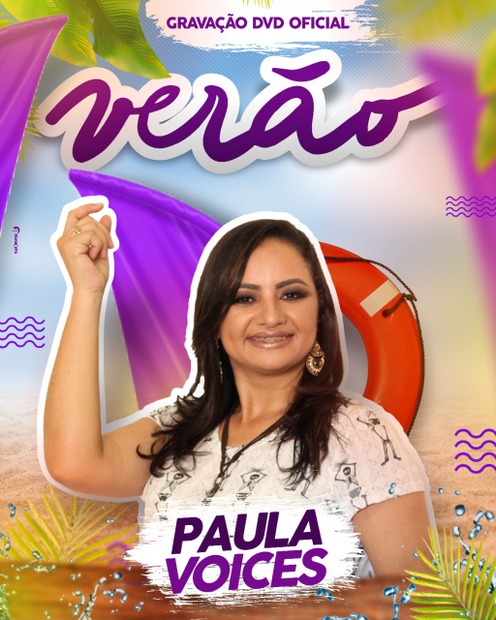 Paula Voices grava DVD comemorativo de 18 anos de carreira no Baile Municipal