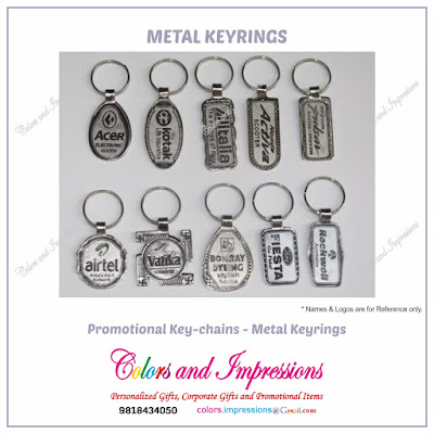 Metal Keychains - Promotional Logo Keyrings