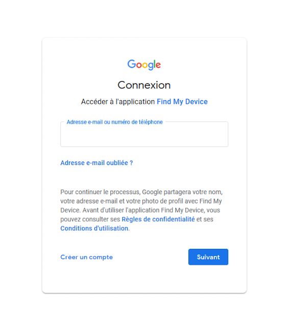 حساب جوجل لتحديد موقع جهازك الاندرويد  Android