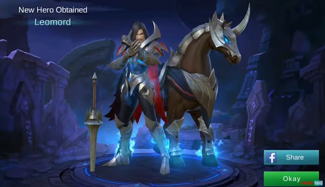 kapan tanggal rilis hero leomord mobile legends di server ori