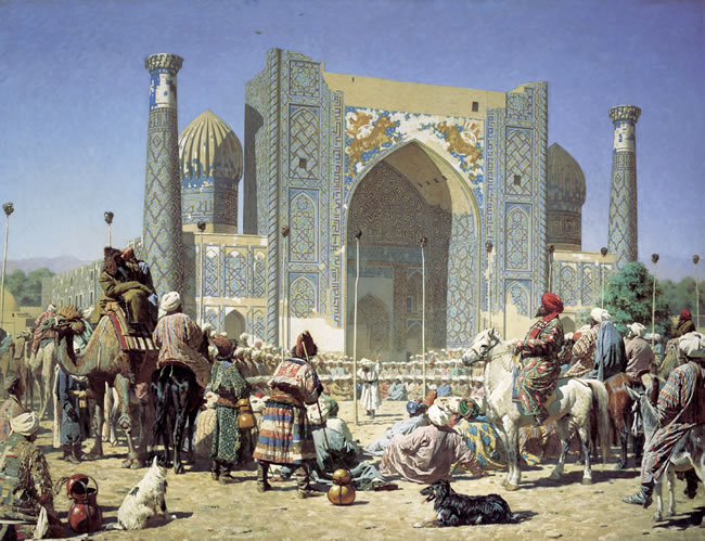 Samarkand in Timurlane era