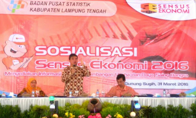 Junaidi : Sensus Ekonomi 2016 Harus Jadi Hajat Warga Indonesia