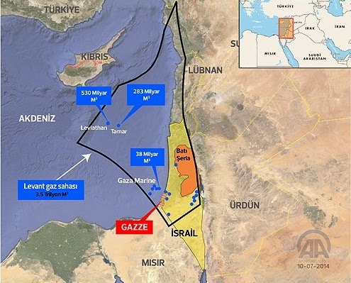 Το φυσικό αέριο της Λωρίδας της Γάζας στο στόχαστρο του Ισραήλ και της Τουρκίας