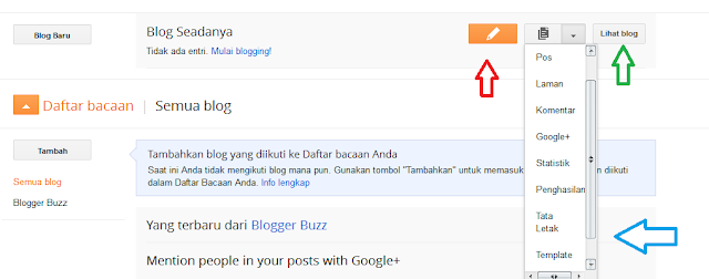 Mudahnya Membuat Situs Sendiri dengan Blogspot