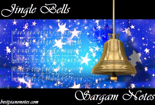 Jingle Bell Sargam Notes Merry Christmas