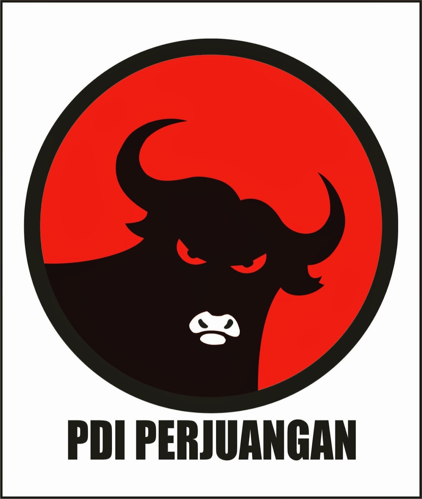 Logo PDI Perjuangan (Logo PDI-P)  Download Gratis