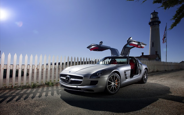 Mercedes Benz SLS E63 AMG Wallpaper HD 2013 3