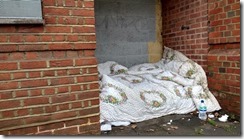 Homelessness bedding s