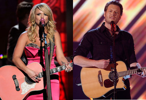 blake shelton and miranda lambert kissing. With Blake Shelton and Miranda