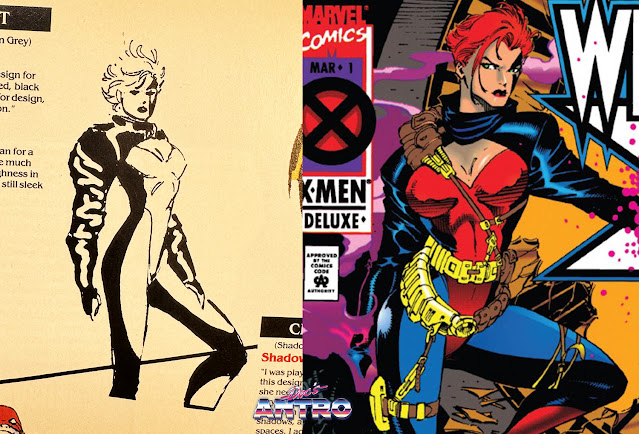Era di Apocalisse X-Men design personaggi 6 Jean Grey