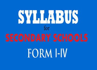 Syllabus For Secondary School PDF Download