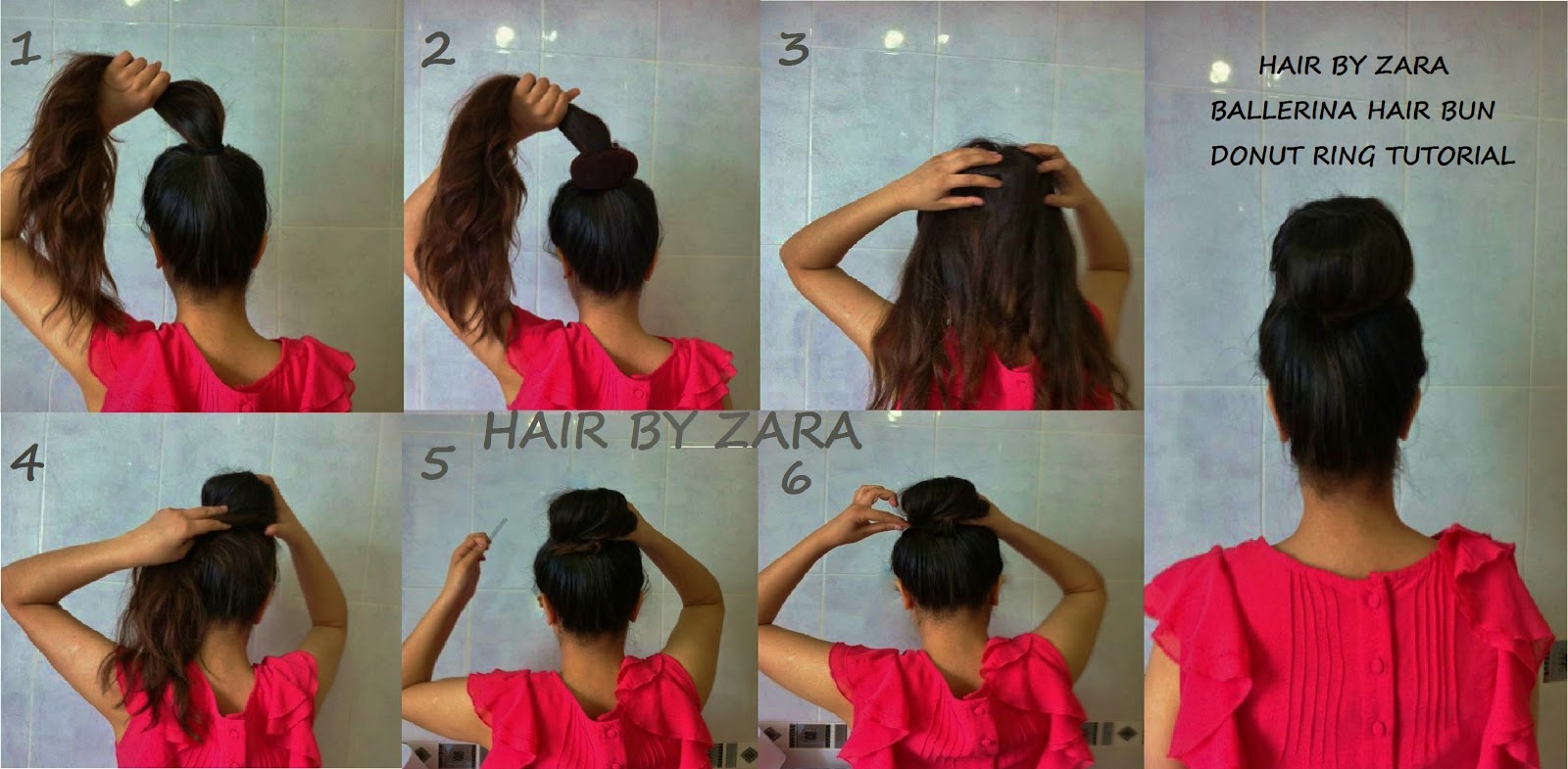 BUN BY HAIR blog TUTORIAL HAIR BALLERINA bun hair ZARA: tutorial