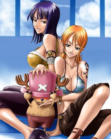 Because the real Nami and Robin look like this