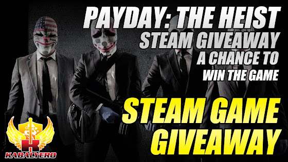 STEAM Game Giveaway, Payday: The Heist STEAM Giveaway