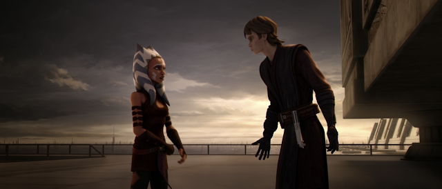 Ahsoka Tano and Anakin Skywalker Fight Star Wars The Clone Wars Disney