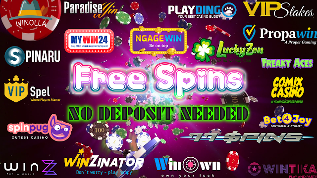 no deposit free spins 2023
