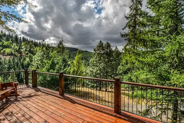 Deck With View