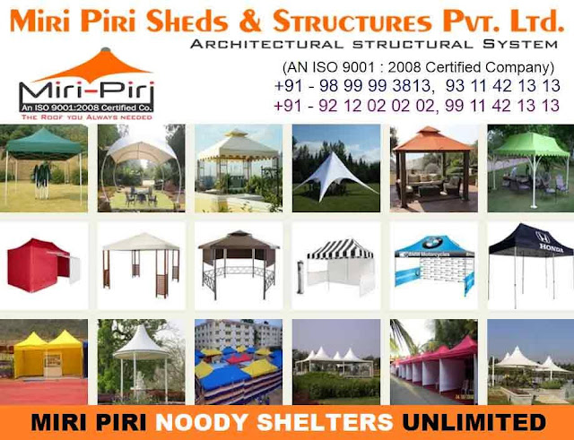 Manufacturer of Canopy Shades - Temporary Storage Modular Canopy Shades, Canopy and Awnings, Canopy Tent, Fabric Canopy Manufacturers in Delhi, India