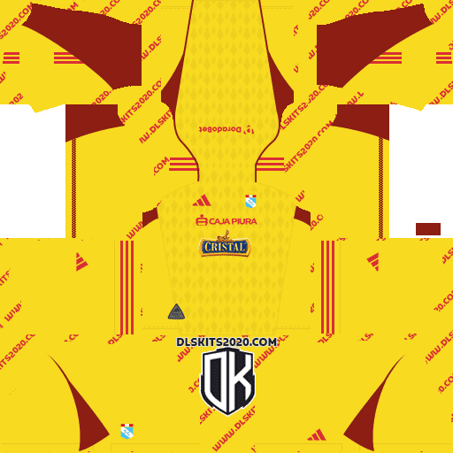 Sporting Cristal DLS Kits 2022-2023 Adidas - Dream League Soccer Kits 2019 (Goalkeeper Home)