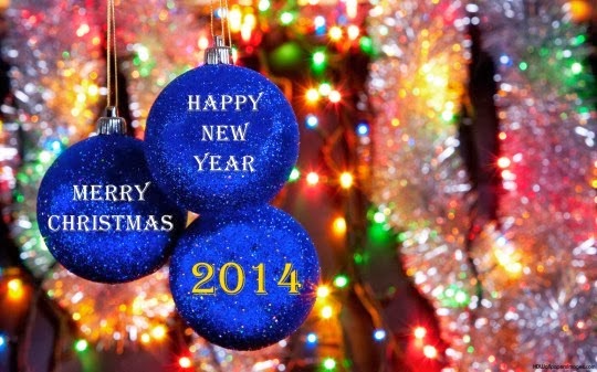 Gambar Kartu Ucapan Natal dan Tahun Baru 2014 Keren  Tips 