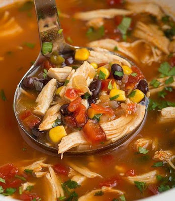 CHICKEN TORTILLA SOUP