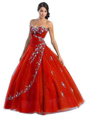 red wedding dresses10