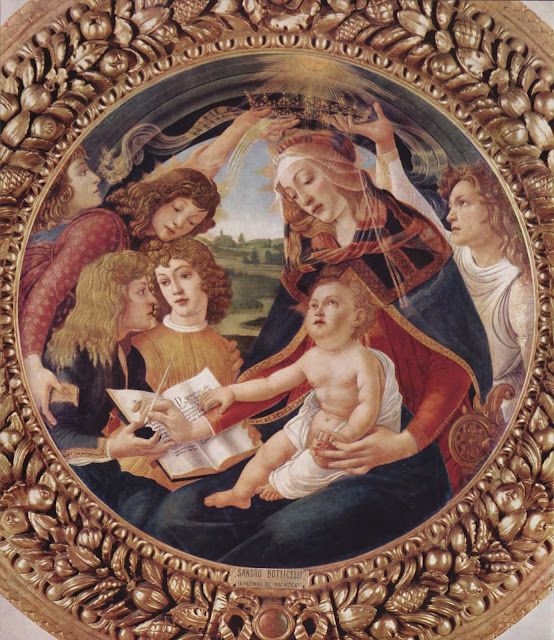 Madonna,Magnificat, painting