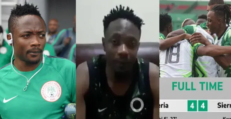 "We Sincerely Apologize & We Promise We Will Fix Things & Get A Win In Sierra Leone" – Captain of Nigeria's Super Eagles, Ahmed Musa said After Threw Away A 4-0 Lead To Draw With Sierra Leone (Video)