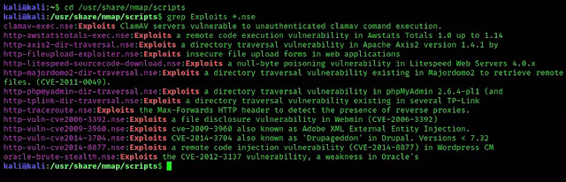 Nmap exploits